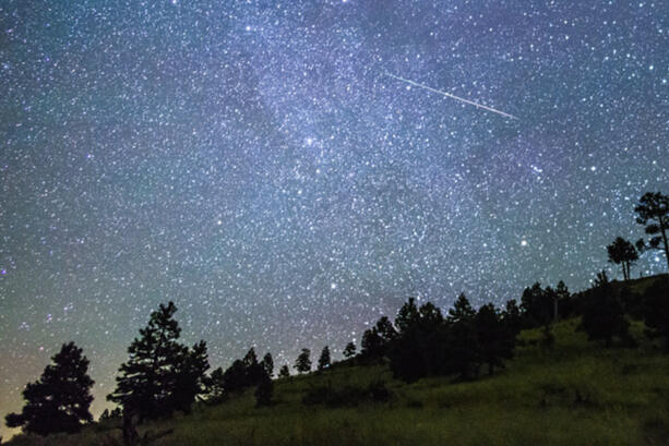 Night sky near Flagstaff, AZ